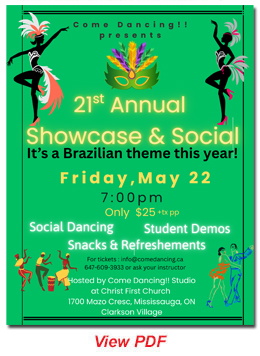 21st Annual Showcase & Social